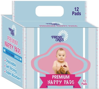 

Fresh Ones Premium Nappy's, White