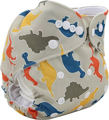

Baby Bucket All-In-One Bottom-bumpers Cloth Diaper (Light Grey