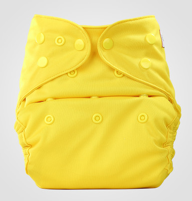 27% OFF on bumberry Adjustable Yellow Reusable Cloth Diaper Cover With 1 Natural Bamboo Insert For Babies (3-36 Months) 27% OFF on bumberry Adjustable Yellow Reusable Cloth Diaper Cover With 1 Natural Bamboo Insert For Babies (3-36 Months)