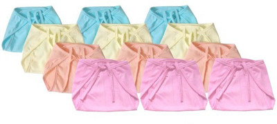 

Chinmay Kids Reusable Cotton Nappies Combo Of 12'S, Multicolor
