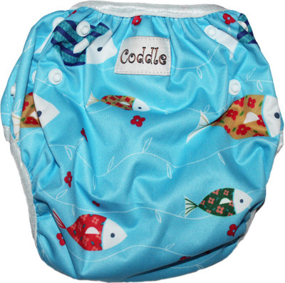 

Coddle Swimming Diaper, Light blue;orange