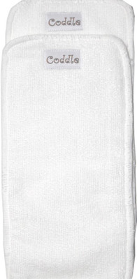 

Coddle 3 layer Microfiber insert, Set of 2 pcs, White
