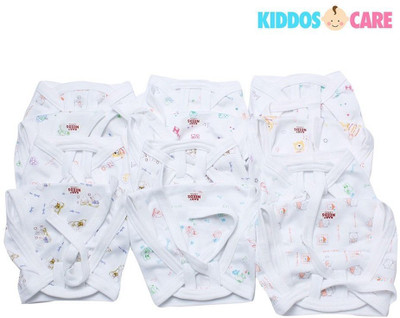 

KiddosCare Baby Cotton Cloth Nappies, White