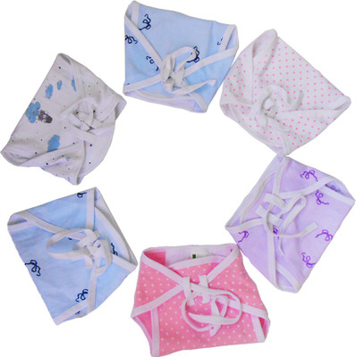 

NammaBaby Premium U Shape Padded Nappy, White