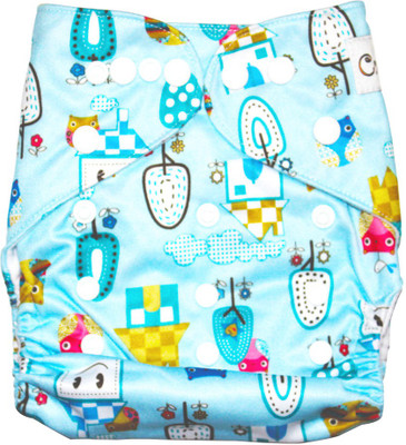 

Coddle Pocket Cloth Diaper Plus A Microfiber Insert, Multicolor