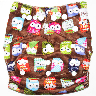 

Coddle Pocket Cloth Diaper plus A Microfiber Insert- Bright Champ, Multicolor