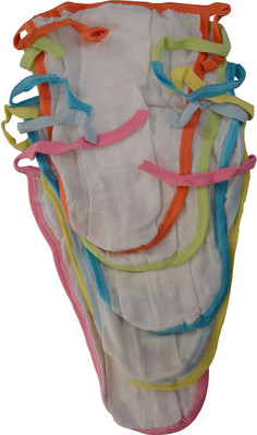 

Aarushi Just Born Printed Cloth Nadi Washable Reusable Hosiery Diaper/Langot/Nappy Mini(0-6 Moths, Multicolor
