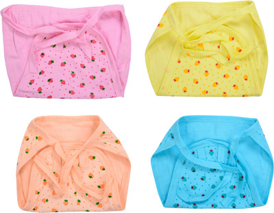 

Joymart Cotton Nappy Langot (, Multicolor, Pack of 4