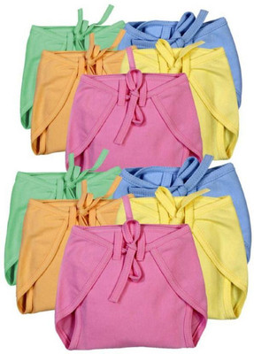 

Aayat Kids Zeal Baby Care Cotton Daipers (Pack of 10, Multicolor