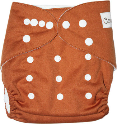 Coddle Pocket Cloth Diaper Plus A Microfiber Insert, Brown