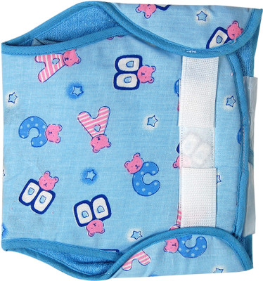 

U&ME Cotton Diaper (Reuseable Pads) -Blue