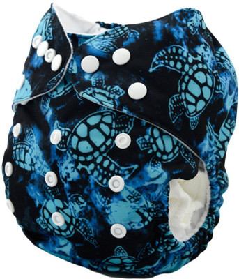 

Coddle Pocket Cloth Diaper Plus A Microfiber Insert, Black;blue
