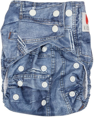 

Offspring Cloth Diaper With Insert For Babies, Blue