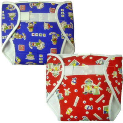 Chinmay Kids Reusable Cotton Nappies, Multicolor