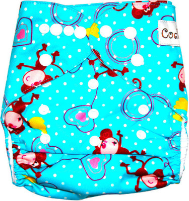 

Coddle Pocket Cloth Diaper Plus A Microfiber Insert, Multicolor