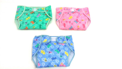 

Baby's Clubb Nappy Diaper Cotton, Blue;green;pink