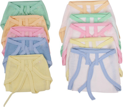 

Vadmans Vadmans Muslin Solid &Wht Piping Soft Nappy, Multicolor