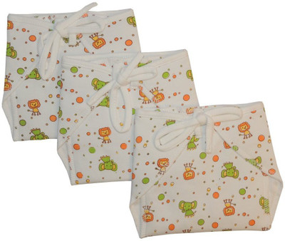 

Baby Bucket Cotton Double Cloth Nappy, White