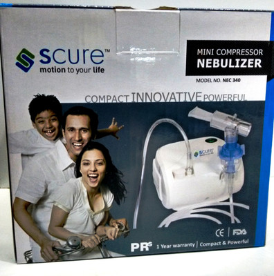 

Scure NEC 340 Nebulizer(White)
