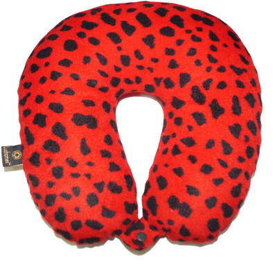 

Lushomes Printed Blackberry Neck Pillow(Red)