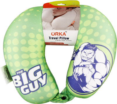 

ORKA Hulk the Big Guy Digital Printed U Neck Pillow(Multicolor)