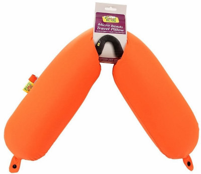 

VIAGGI Multifunctional Microbeads Neck Pillow(Orange)
