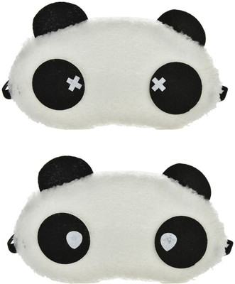 

Jenna Water Cross Panda Travel Sleep Cover Blindfold (Pack of 2)(2 g)
