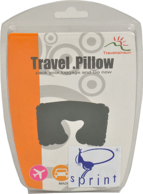 

Sprint SPRINT- Inflatable Travel Neck Pillow Neck Pillow(Black)