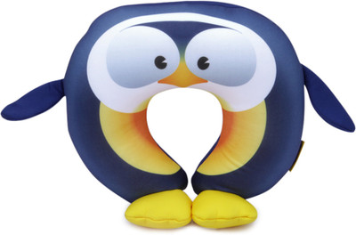 

Travel Blue Penguin Fun Neck Pillow(Blue and Yellow), Multicolor
