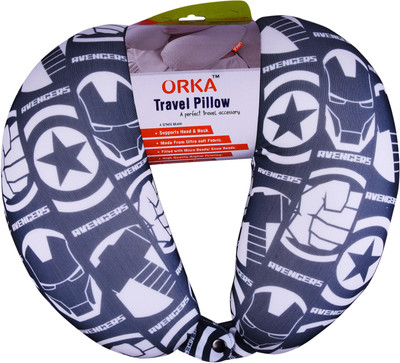 

ORKA Dark Avengers Digital Printed U Neck Pillow(Multicolor)