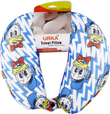 

ORKA Daisy Duck Digital Printed U Neck Pillow(Multicolor)