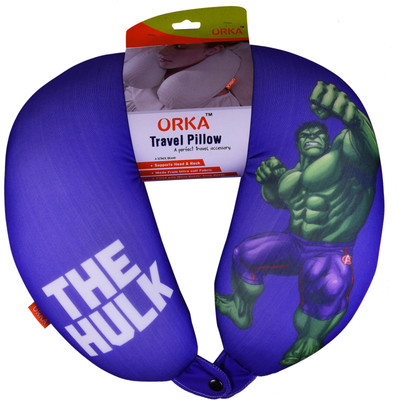 

ORKA The Hulk Digital Printed U Neck Pillow(Multicolor)