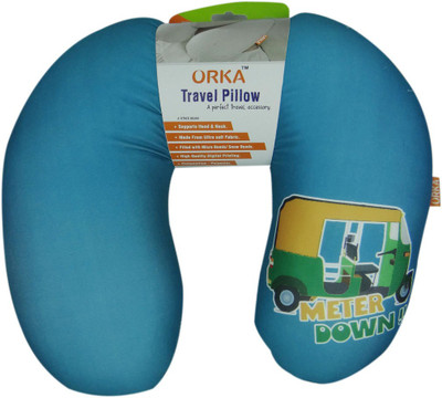 

ORKA Blue Auto Neck Pillow(Multicolor)