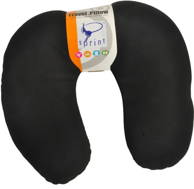 

Sprint SPRINT- Microbead Travel Neck Pillow Neck Pillow(Black)