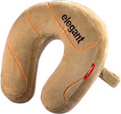 

Elegant Memory Foam Travel Pillow Neck Pillow(Beige)