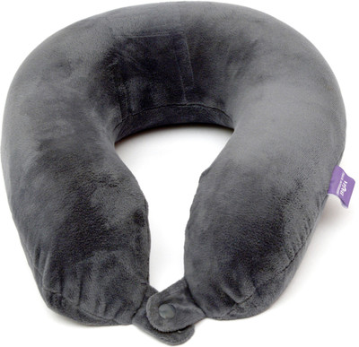 

VIAGGI MEMORY FOAM TRAVEL PILLOW - GREY Neck Pillow(COOL GREY)