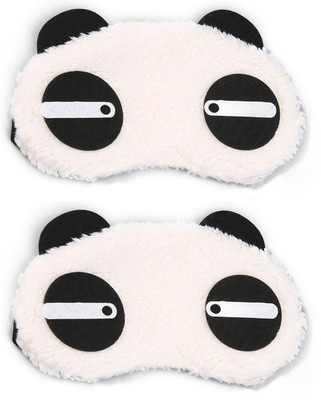 

Jenna Straight-2 Panda Travel Sleep Cover Blindfold (Pack of 2)(2 g)