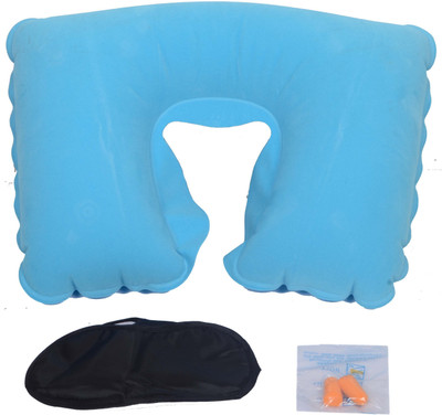 

Styler Travel Pillow Neck Pillow & Eye Shade(Sky Blue)