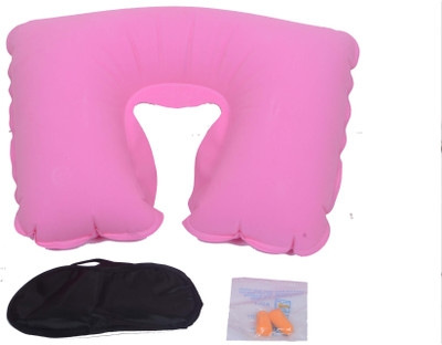 

Styler Travel Pillow Neck Pillow & Eye Shade(Pink)