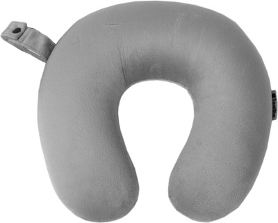 Grey neck outlet pillow