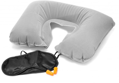 Fancy Steps Three Tourists Treasures Neck Pillow(Dim Grey) available at flipkart for Rs.199
