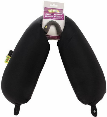 

VIAGGI Multifunctional Microbeads Neck Pillow(Black)