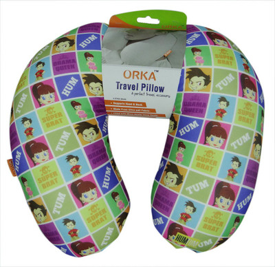 

ORKA Yrf Ham Tum Neck Pillow(Multicolor)
