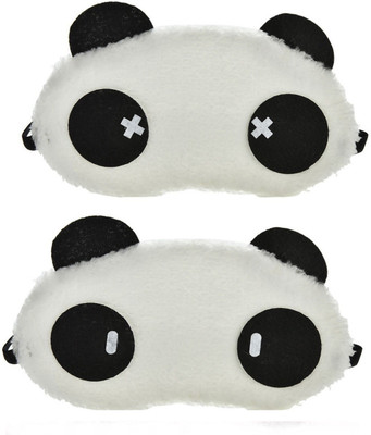 

Jenna Cylinder Cross Panda Travel Sleep Cover Blindfold (Pack of 2)(2 g)