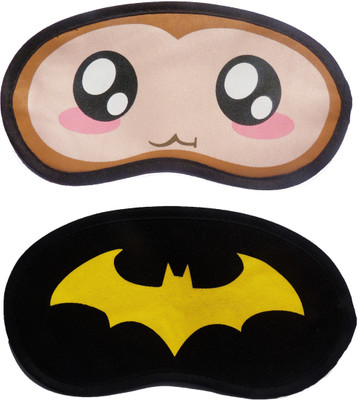 

Jenna BigEye-YellowBat Cartoon Travel Sleeping Eye Cover Blindfold (Pack of 2)(2 g)