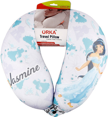 

ORKA Jasmine Princess Digital Printed U Neck Pillow(Multicolor)