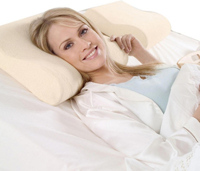 61% OFF on Kawachi Comfort Memory Cloud Foam Pillow Soft Comfortable Relaxing Healthy Total Support Neck Pillow(White)