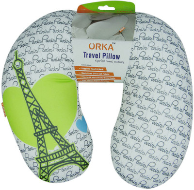 

ORKA Eiffel Tower Neck Pillow(Multicolor)