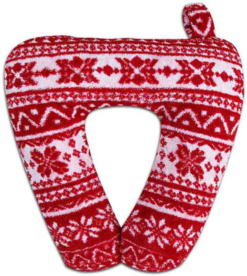 

Desirica Soft Foam Luxury Travel Neck Pillow(Red)