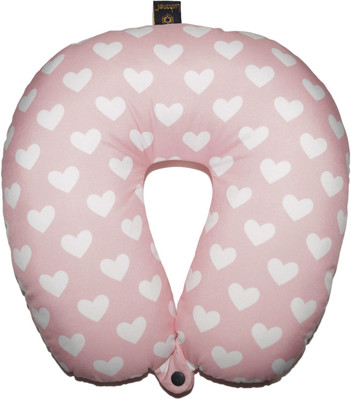 

Lushomes Digital Printed Neck Pillow(Pink)